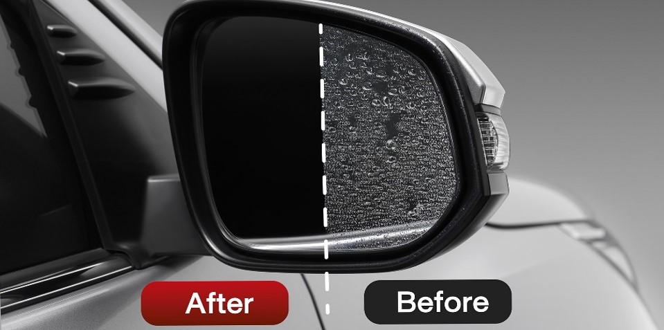 Phim dán chống nước kính chiếu hậu ngoài (1 bộ 2 miếng)