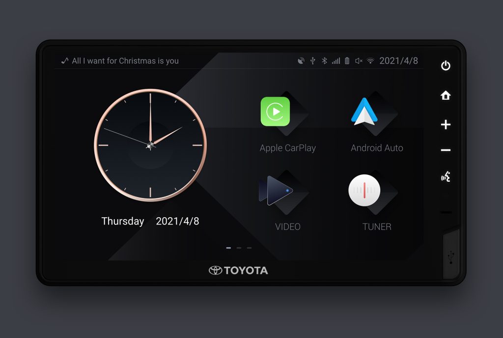 Màn hình giải trí trung tâm 9inch